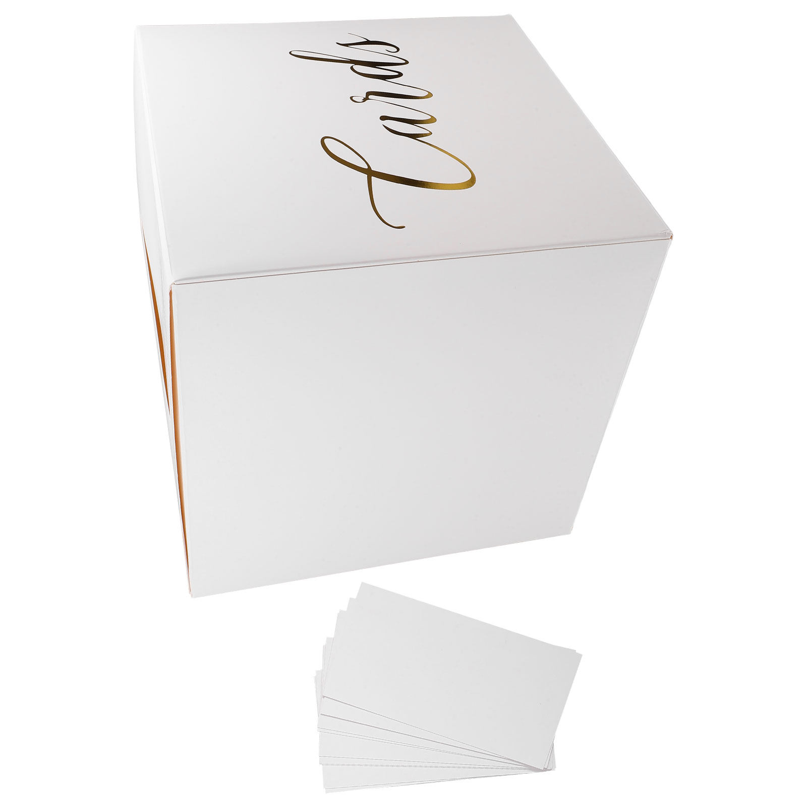 Wedding Card Box - 1Set Wedding Card Box Sturdy Paper