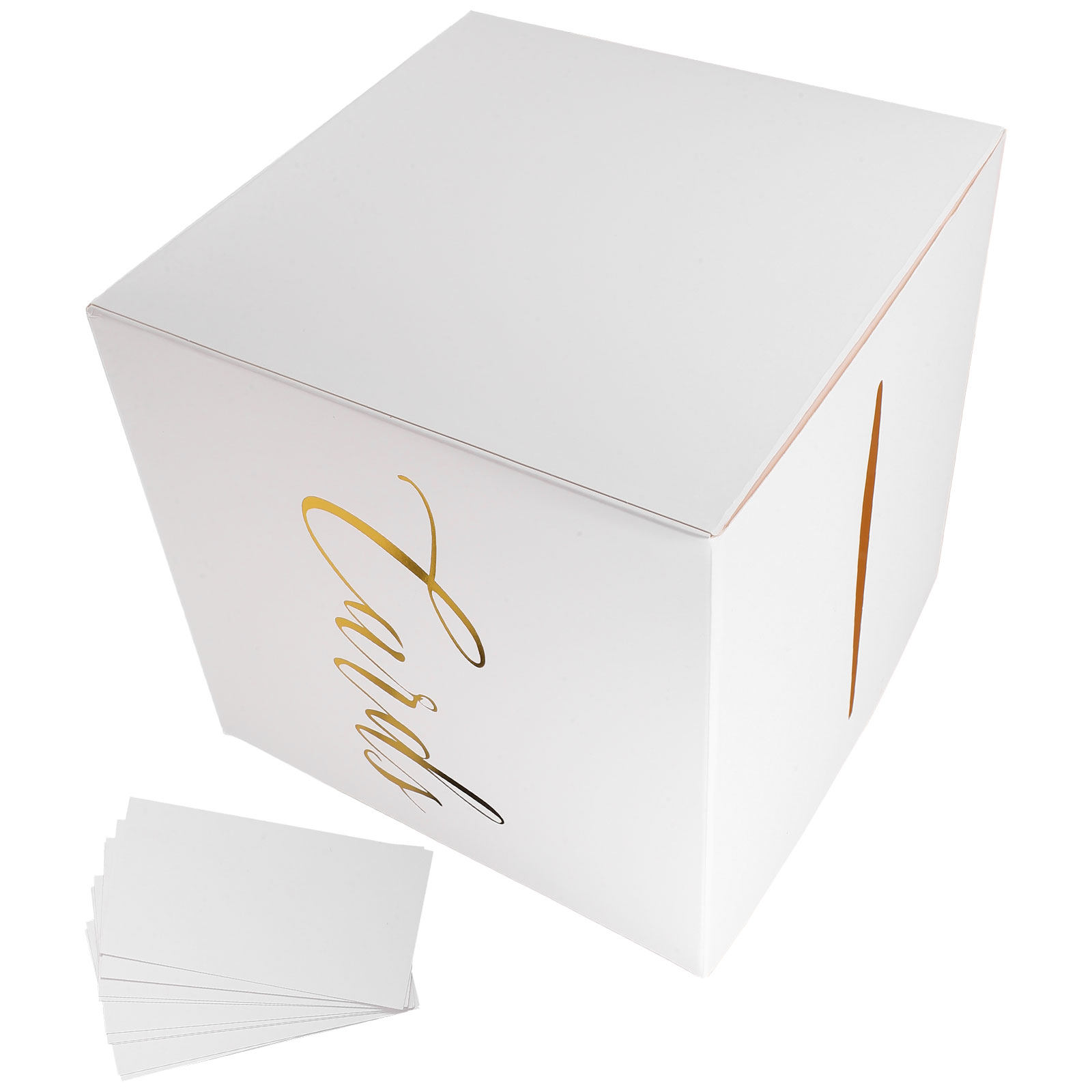 Wedding Card Box - 1Set Wedding Card Box Elegant Paper