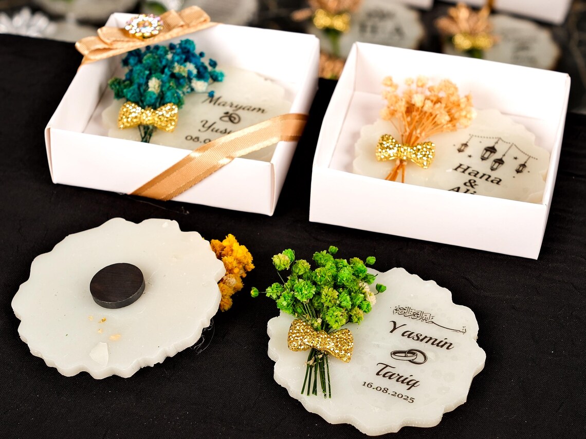 Personalized Wedding Magnet Fa - Wedding Package Gold ulasan dan harga