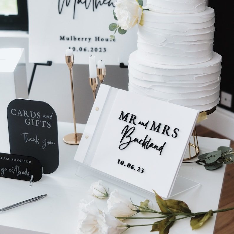 White Card Box for Wedding 3D  - Wedding Card Box ulasan dan harga