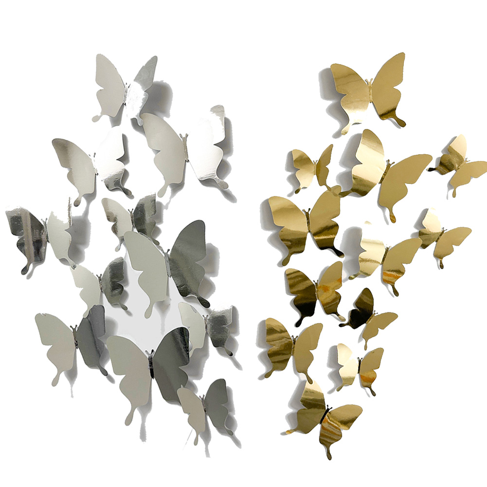 12 Pcs Gold Silver Reflective  - Wedding Package Gold ulasan dan harga