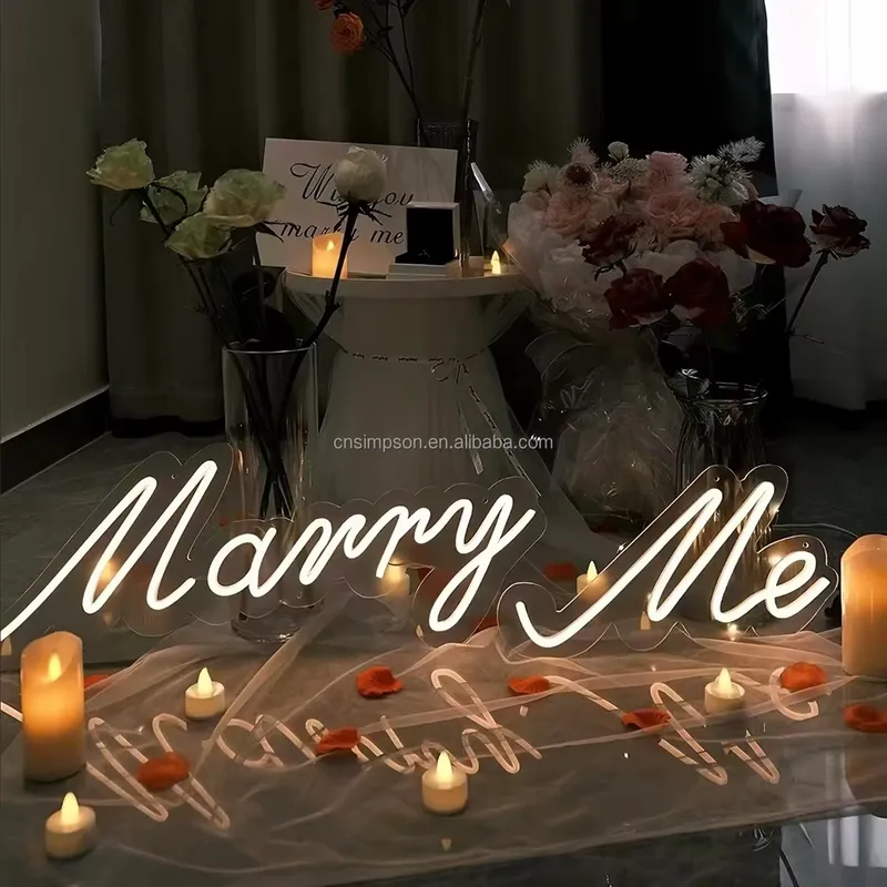 LED Flex Neon Sign, Wedding Re - Wedding Supply Rentals ulasan dan harga
