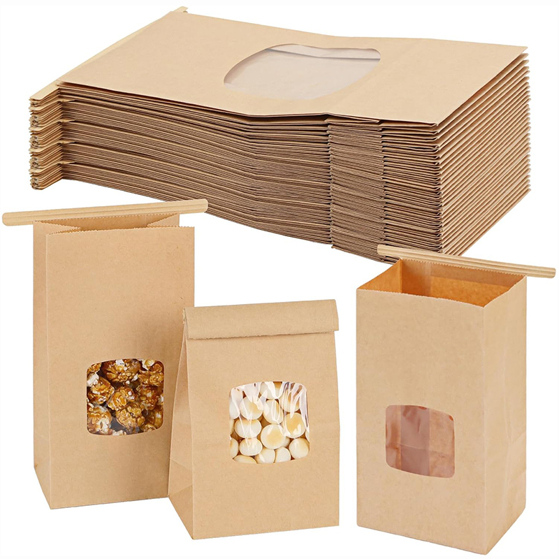 10Pcs Bakery Bags, Window Seal - Wedding Event Supply ulasan dan harga