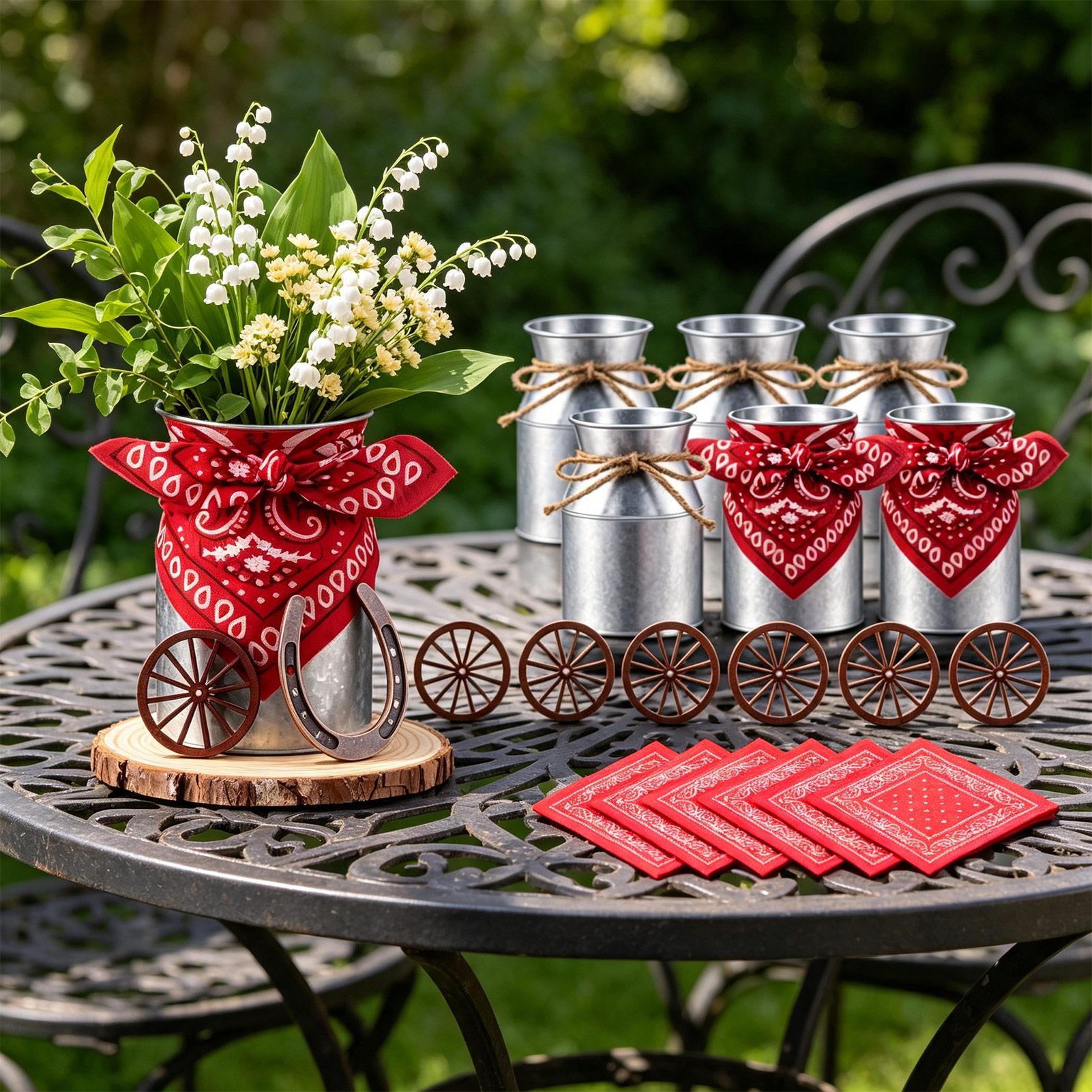 Cowboy Centerpieces for Tables - Wedding Supply Rentals ulasan dan harga