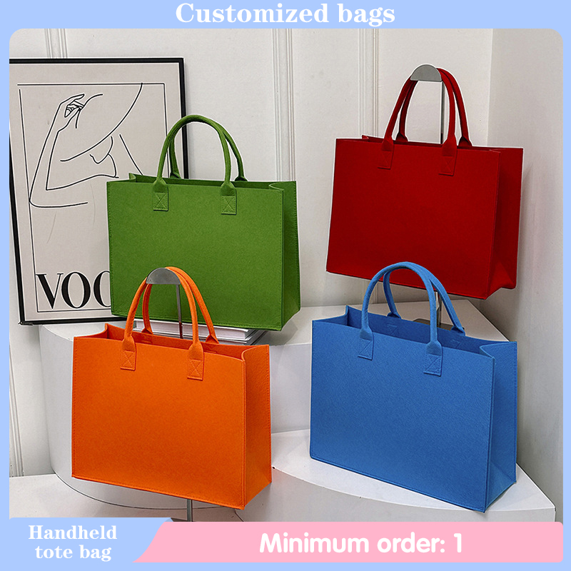 Vintage Solid Color Tote Bag f - Wedding Souvenir ulasan dan harga
