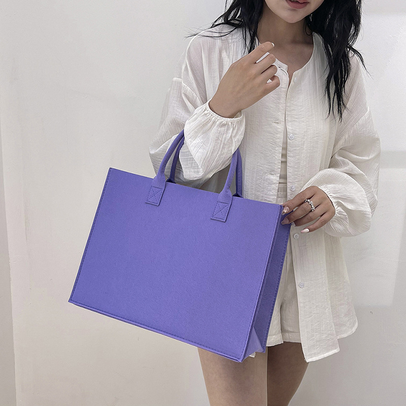 Vintage Solid Color Tote Bag f - Wedding Souvenir ulasan dan harga
