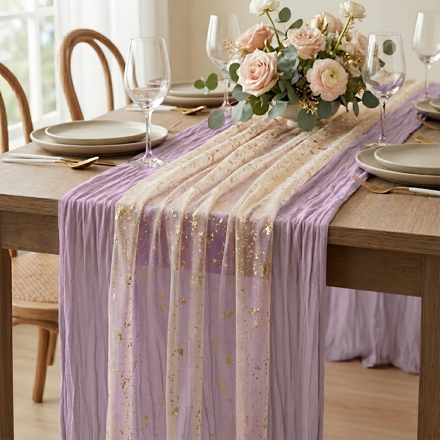 2Pack Cheesecloth Table Runner - Wedding Supply Rentals ulasan dan harga