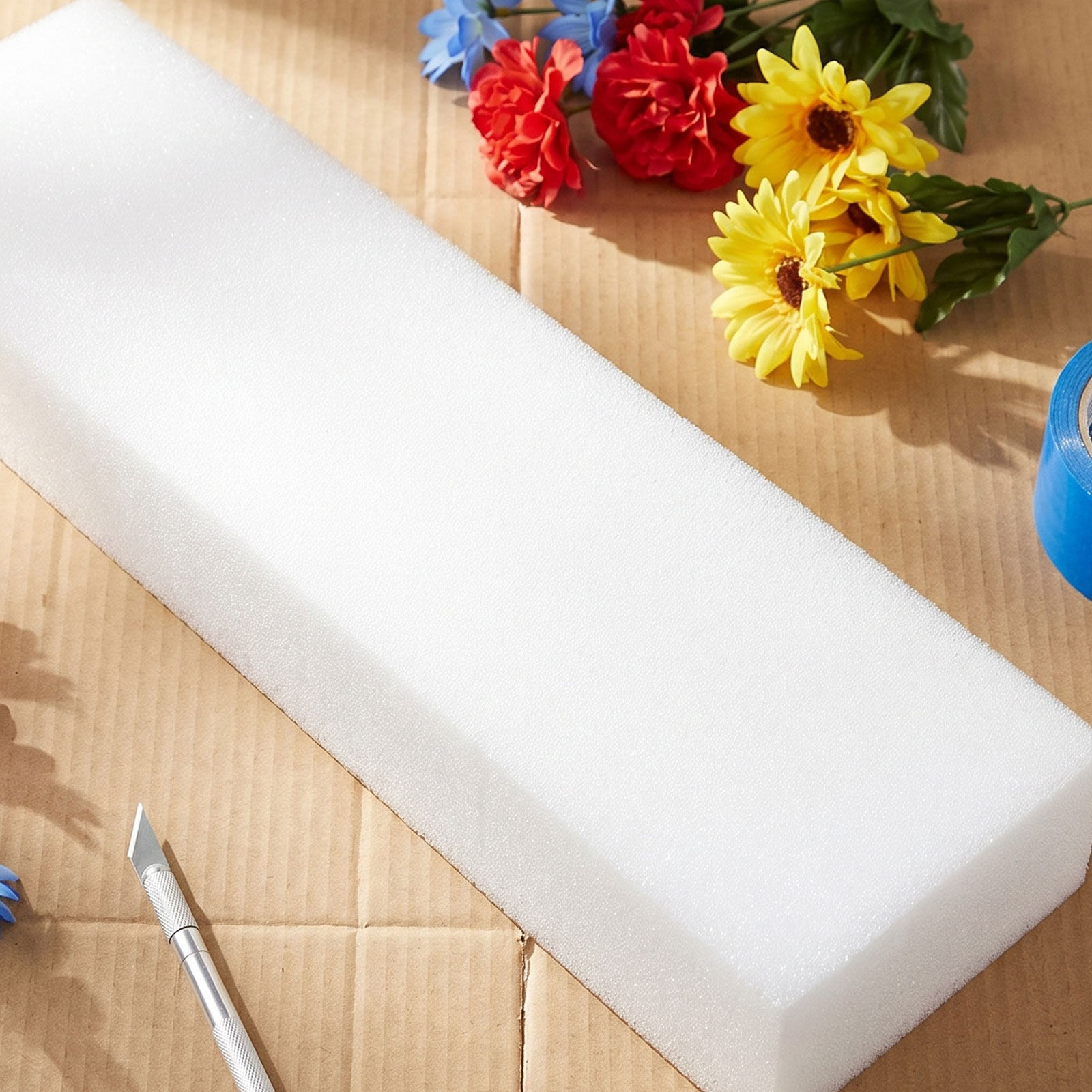4Pcs Floral Foam Blocks for Cr - Wedding Support ulasan dan harga
