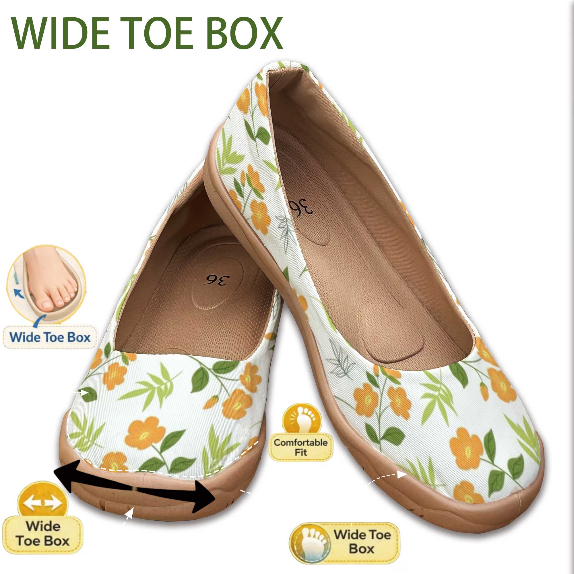 Good News for Wide Feet! Wide- - Good Floral & Wedding Decor Supply ulasan dan harga