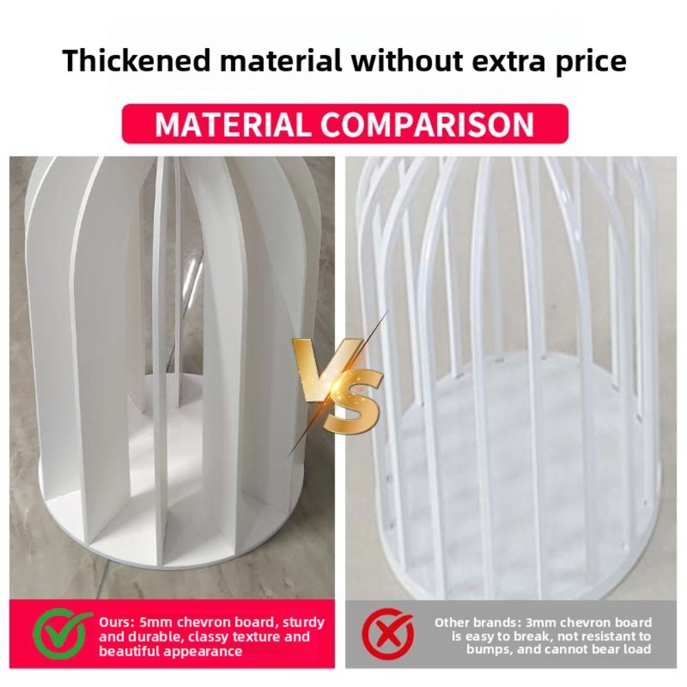 Hourglass PVC Roman Column Flo - Wedding Supply Rentals ulasan dan harga