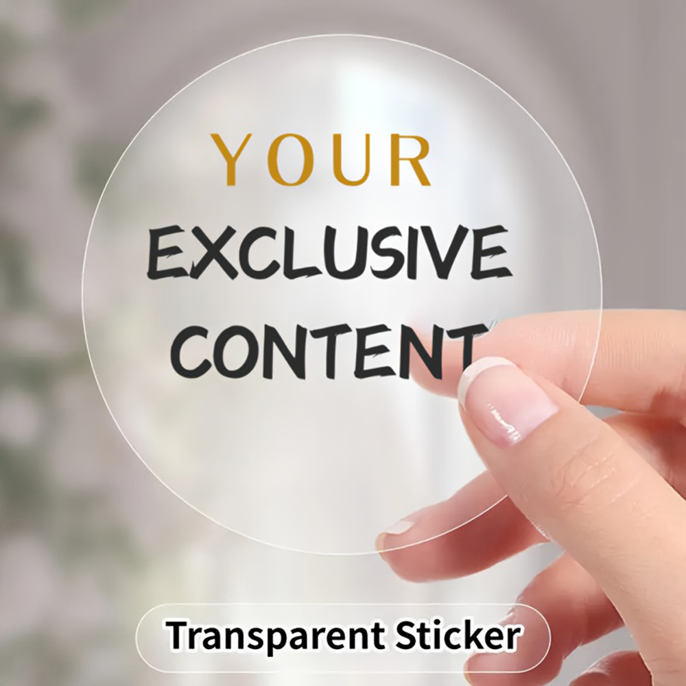 Customized Transparent Round S - Wedding Supply In Bulk ulasan dan harga