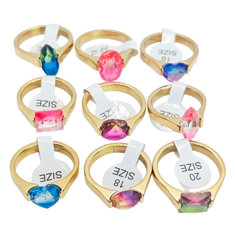 Wholesale 12 Pcs Gradient Zirc - Wedding Supply In Bulk ulasan dan harga