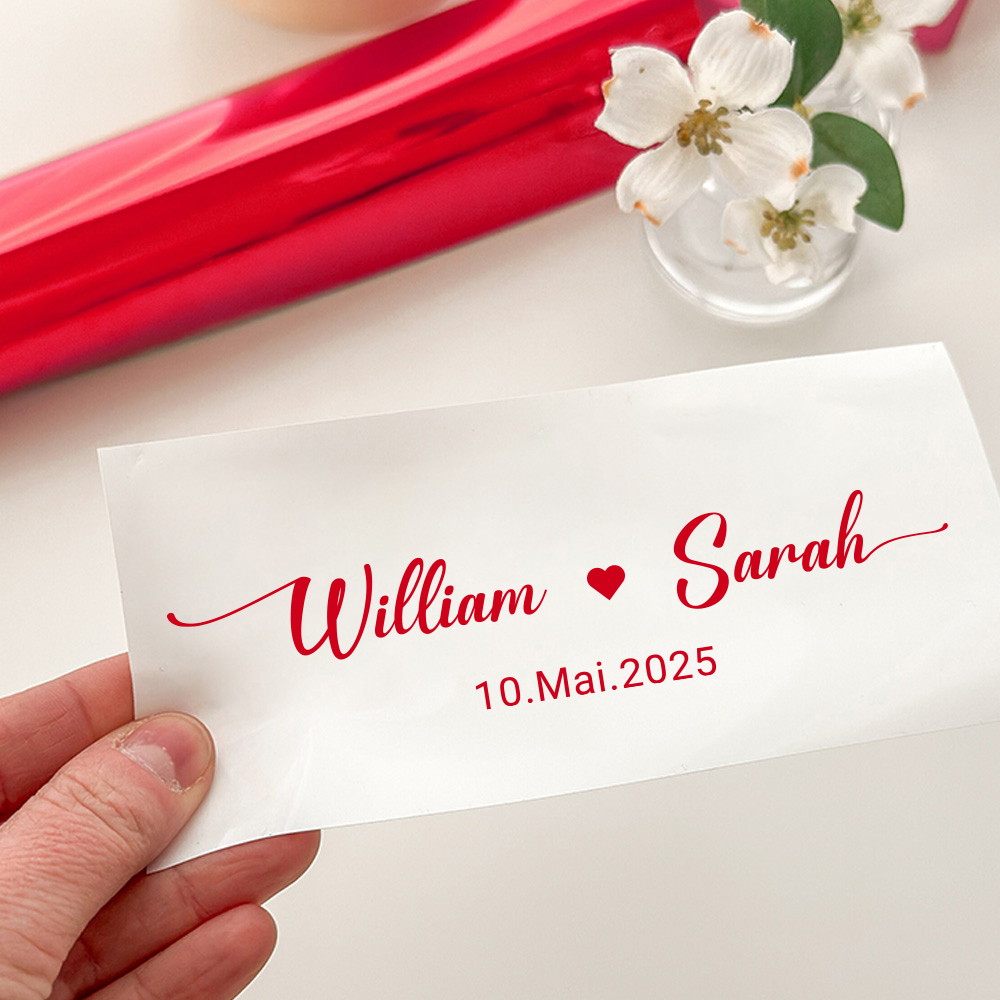 Custom Name Decals for Wedding - Wedding Card Box ulasan dan harga