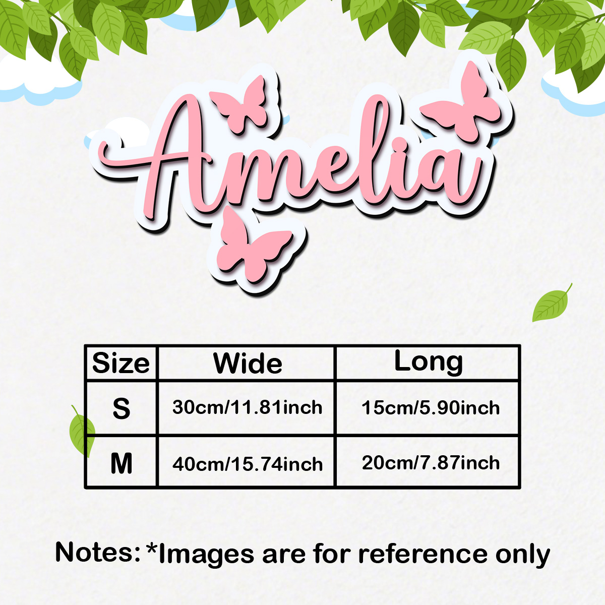1pc Custom Butterfly Wooden Na - Wedding Souvenir ulasan dan harga