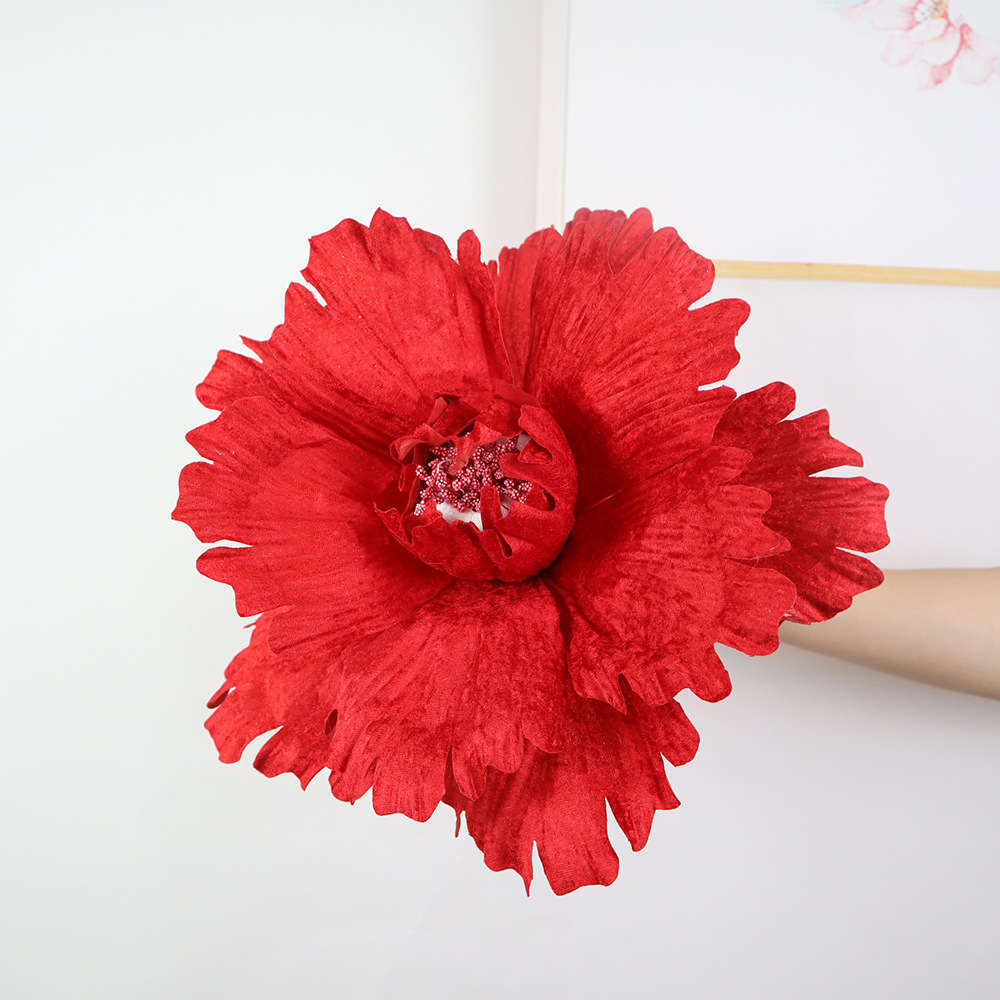 30-80cm Giant Velvet Peony Flo - Wedding Supply In Bulk ulasan dan harga