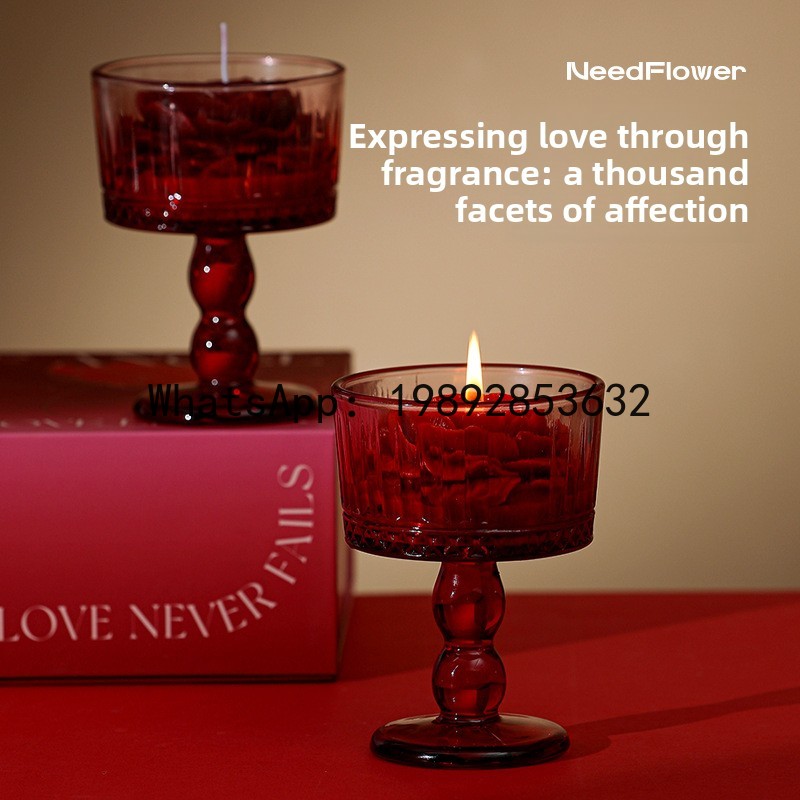 LZ rose scented candle modelin - Wedding Souvenir ulasan dan harga