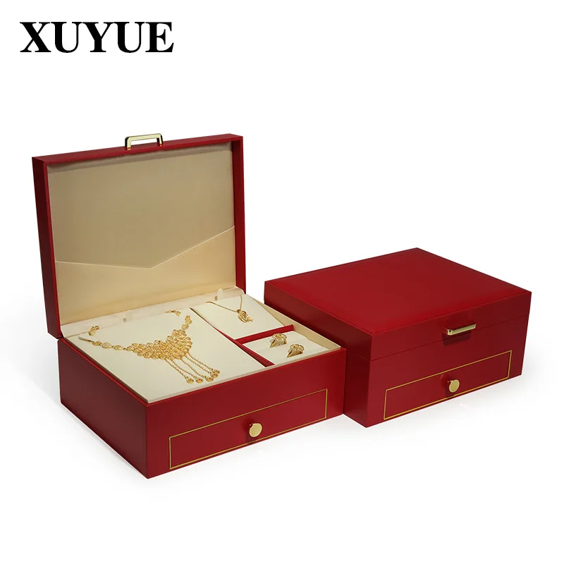 High grade luxury jewelry box  - Wedding Package Gold ulasan dan harga