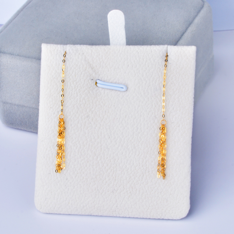 New 18K Yellow Gold Earrings   - Wedding Package Gold ulasan dan harga