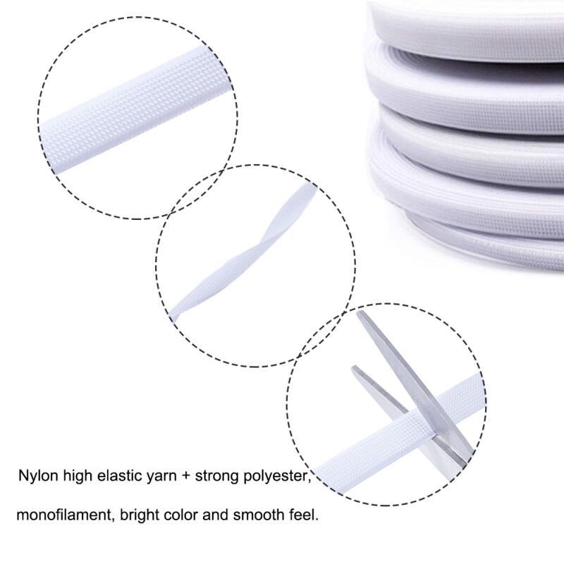0.3-1.5CM White Polyester Plas - Wedding Support ulasan dan harga